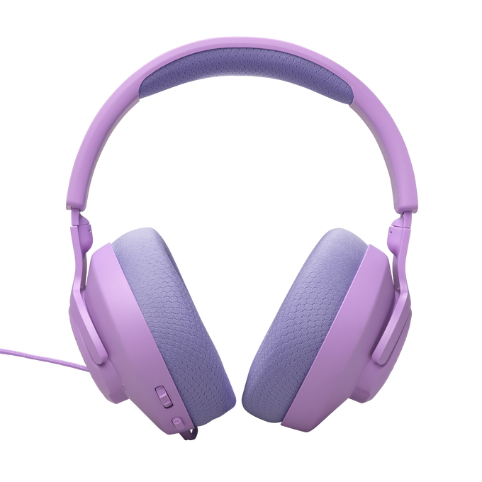 JBL Quantum 100M2 - Purple - Wired over-ear gaming headset with detachable mic and mute option - Back image number null
